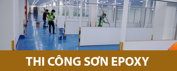 Thi công sơn epoxy