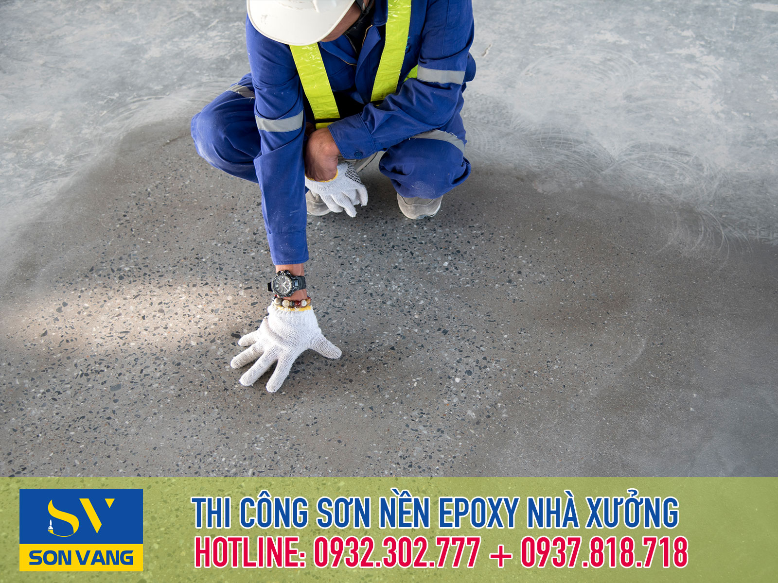 ĐÁNH GIÁ CHẤT LƯỢNG THI CÔNG SƠN NỀN EPOXY NHÀ XƯỞNG
